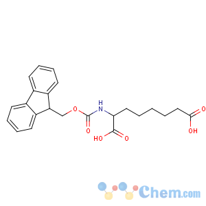 CAS No:218457-78-4 (2R)-2-(9H-fluoren-9-ylmethoxycarbonylamino)octanedioic acid