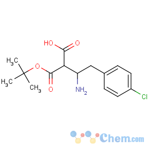 CAS No:218608-96-9 (2R)-3-amino-4-(4-chlorophenyl)-2-[(2-methylpropan-2-yl)oxycarbonyl]<br />butanoic acid