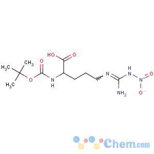CAS No:2188-18-3 (2S)-5-[[amino(nitramido)methylidene]amino]-2-[(2-methylpropan-2-yl)<br />oxycarbonylamino]pentanoic acid