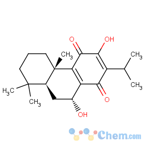 CAS No:21887-01-4 1,4-Phenanthrenedione,4b,5,6,7,8,8a,9,10-octahydro-3,10-dihydroxy-4b,8,8-trimethyl-2-(1-methylethyl)-,(4bS,8aS,10R)-
