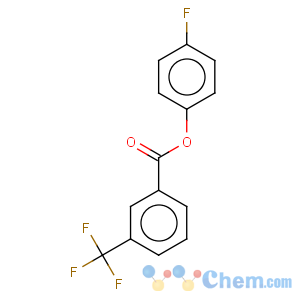 CAS No:218929-27-2 Benzoic acid,3-(trifluoromethyl)-, 4-fluorophenyl ester