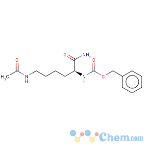 CAS No:218938-54-6 Carbamic acid,[(1S)-5-(acetylamino)-1-(aminocarbonyl)pentyl]-, phenylmethyl ester (9CI)