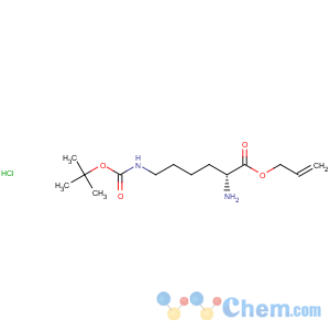 CAS No:218962-73-3 D-Lysine,N6-[(1,1-dimethylethoxy)carbonyl]-, 2-propenyl ester, monohydrochloride (9CI)