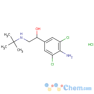 CAS No:21898-19-1 1-(4-amino-3,5-dichlorophenyl)-2-(tert-butylamino)ethanol