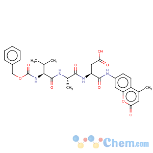 CAS No:219137-91-4 L-a-Asparagine,N-[(phenylmethoxy)carbonyl]-L-valyl-L-alanyl-N-(4-methyl-2-oxo-2H-1-benzopyran-7-yl)-(9CI)