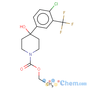 CAS No:21928-40-5 Ethyl 4-(4-chloro-3-(trifluoromethyl)phenyl)-4-hydroxypiperidine-1-carboxylate