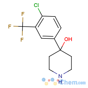 CAS No:21928-50-7 4-[4-chloro-3-(trifluoromethyl)phenyl]piperidin-4-ol