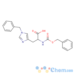 CAS No:21929-66-8 3-(1-benzylimidazol-4-yl)-2-(phenylmethoxycarbonylamino)propanoic acid