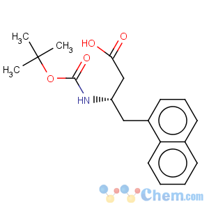 CAS No:219297-09-3 1-Naphthalenebutanoicacid, b-[[(1,1-dimethylethoxy)carbonyl]amino]-,(bS)-