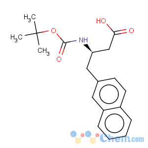 CAS No:219297-10-6 2-Naphthalenebutanoicacid, b-[[(1,1-dimethylethoxy)carbonyl]amino]-,(bR)-
