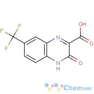 CAS No:219485-21-9 3-oxo-7-(trifluoromethyl)-4H-quinoxaline-2-carboxylic acid