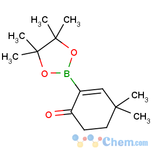 CAS No:219489-09-5 4,4-dimethyl-2-(4,4,5,5-tetramethyl-1,3,<br />2-dioxaborolan-2-yl)cyclohex-2-en-1-one