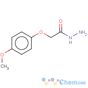 CAS No:21953-91-3 Acetic acid,2-(4-methoxyphenoxy)-, hydrazide