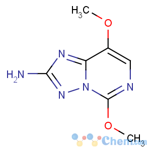 CAS No:219715-62-5 5,8-dimethoxy-[1,2,4]triazolo[1,5-c]pyrimidin-2-amine