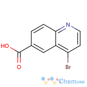 CAS No:219763-87-8 4-bromoquinoline-6-carboxylic acid