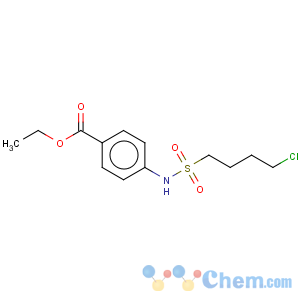 CAS No:219793-79-0 Benzoic acid,4-[[(4-chlorobutyl)sulfonyl]amino]-, ethyl ester