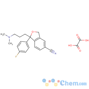 CAS No:219861-08-2 (1S)-1-[3-(dimethylamino)propyl]-1-(4-fluorophenyl)-3H-2-benzofuran-5-<br />carbonitrile