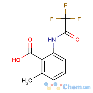 CAS No:219865-79-9 2-methyl-6-[(2,2,2-trifluoroacetyl)amino]benzoic acid