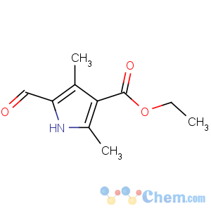 CAS No:2199-59-9 ethyl 5-formyl-2,4-dimethyl-1H-pyrrole-3-carboxylate