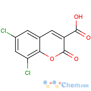 CAS No:2199-86-2 6,8-dichloro-2-oxochromene-3-carboxylic acid