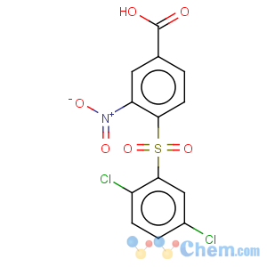 CAS No:219930-11-7 Benzoic acid,4-[(2,5-dichlorophenyl)sulfonyl]-3-nitro-