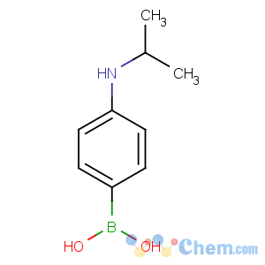CAS No:219945-56-9 [4-(propan-2-ylamino)phenyl]boronic acid