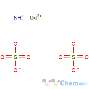 CAS No:21995-31-3 Sulfuric acid, ammoniumgadolinium(3+) salt (2:1:1) (8CI,9CI)