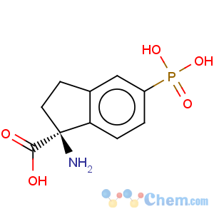 CAS No:220029-96-9 1H-Indene-1-carboxylicacid, 1-amino-2,3-dihydro-5-phosphono-, (1S)-