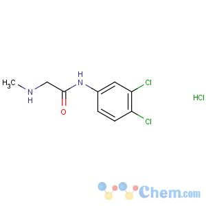 CAS No:22010-09-9 N-(3,4-dichlorophenyl)-2-(methylamino)acetamide