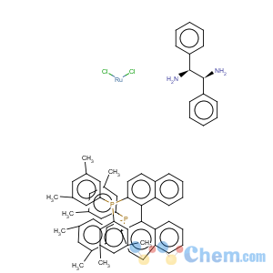 CAS No:220114-03-4 Ruthenium,[1,1'-(1S)-[1,1'-binaphthalene]-2,2'-diylbis[1,1-bis(3,5-dimethylphenyl)phosphine-kP]]dichloro[(1S,2S)-1,2-diphenyl-1,2-ethanediamine-kN1,kN2]-, (OC-6-13)-