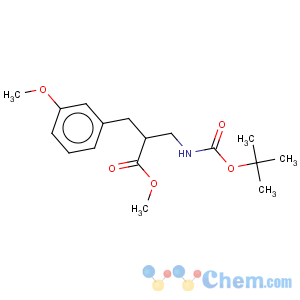 CAS No:220117-40-8 Benzenepropanoic acid, a-[[[(1,1-dimethylethoxy)carbonyl]amino]methyl]-3-methoxy-,methyl ester