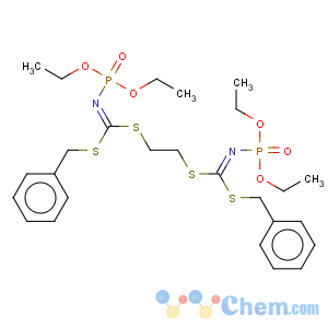 CAS No:22012-72-2 9-Oxa-2,5-dithia-7-aza-8-phosphaundec-6-enimidothioicacid, N-(diethoxyphosphinyl)-8-ethoxy-6-[(phenylmethyl)thio]-, 1-(phenylmethyl)ester, 8-oxide