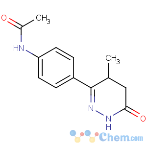 CAS No:220246-81-1 N-[4-[(4R)-4-methyl-6-oxo-4,5-dihydro-1H-pyridazin-3-yl]phenyl]acetamide