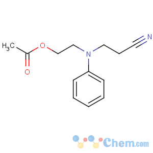 CAS No:22031-33-0 2-[N-(2-cyanoethyl)anilino]ethyl acetate