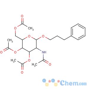 CAS No:220341-05-9 [(2R,3S,4R,5R,6R)-5-acetamido-3,<br />4-diacetyloxy-6-(3-phenylpropoxy)oxan-2-yl]methyl acetate