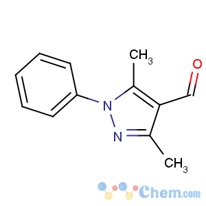 CAS No:22042-79-1 3,5-dimethyl-1-phenylpyrazole-4-carbaldehyde