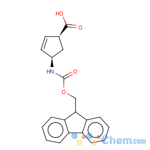 CAS No:220497-65-4 2-Cyclopentene-1-carboxylicacid, 4-[[(9H-fluoren-9-ylmethoxy)carbonyl]amino]-, (1R,4S)-