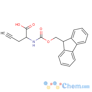 CAS No:220497-98-3 (2R)-2-(9H-fluoren-9-ylmethoxycarbonylamino)pent-4-ynoic acid