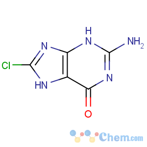 CAS No:22052-03-5 2-amino-8-chloro-3,7-dihydropurin-6-one