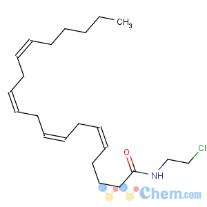 CAS No:220556-69-4 5,8,11,14-Eicosatetraenamide,N-(2-chloroethyl)-, (5Z,8Z,11Z,14Z)-