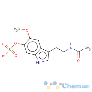 CAS No:2208-40-4 Acetamide,N-[2-[5-methoxy-6-(sulfooxy)-1H-indol-3-yl]ethyl]-