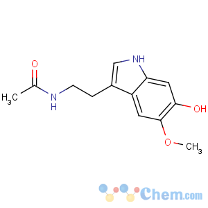 CAS No:2208-41-5 N-[2-(6-hydroxy-5-methoxy-1H-indol-3-yl)ethyl]acetamide