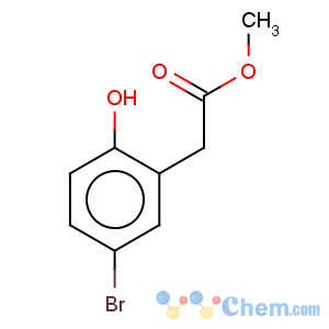 CAS No:220801-66-1 Benzeneacetic acid,5-bromo-2-hydroxy-, methyl ester