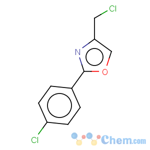 CAS No:22091-36-7 Oxazole,4-(chloromethyl)-2-(4-chlorophenyl)-