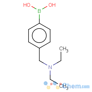 CAS No:220999-48-4 Boronic acid,[4-[(diethylamino)methyl]phenyl]- (9CI)
