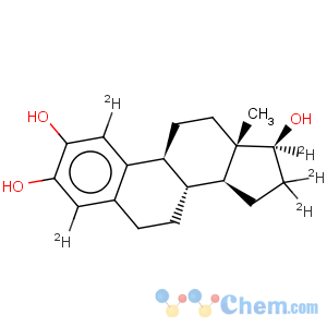 CAS No:221093-33-0 Estra-1,3,5(10)-triene-1,4,16,16,17-d5-2,3,17-triol,(17b)-