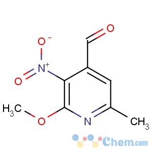 CAS No:221349-79-7 2-methoxy-6-methyl-3-nitropyridine-4-carbaldehyde