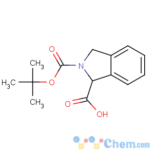 CAS No:221352-46-1 2-[(2-methylpropan-2-yl)oxycarbonyl]-1,3-dihydroisoindole-1-carboxylic<br />acid