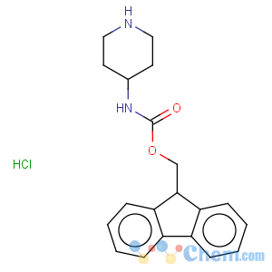 CAS No:221352-86-9 Carbamic acid,4-piperidinyl-, 9H-fluoren-9-ylmethyl ester, monohydrochloride (9CI)