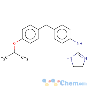 CAS No:221529-58-4 1H-Imidazol-2-amine,4,5-dihydro-N-[4-[[4-(1-methylethoxy)phenyl]methyl]phenyl]-